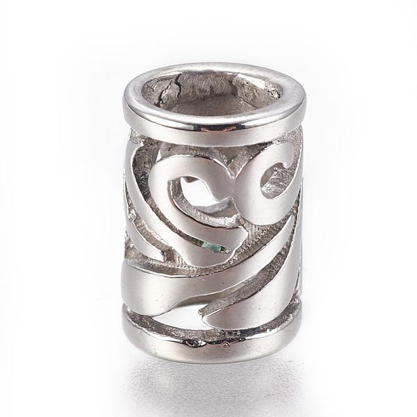 PandaHall 304 Stainless European Beads, Large Hole Beads, Column, Stainless Steel Color, 10x7mm, Hole: 5mm 304 Stainless Steel Column
PandaHall 304 Stainless European Beads, Large Hole Beads, Column, Stainless Steel Color, 10x7mm, Hole: 5mm 304 Stainless Steel Column