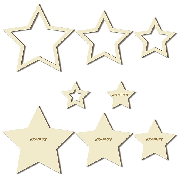 PandaHall 8Pcs 8 Style Wood Hoop Rings Macrame for DIY Craft Making, Home Wall Hanging Wreath Decoration, Star, 90.3~226x95~237.6x3mm...
PandaHall 8Pcs 8 Style Wood Hoop Rings Macrame for DIY Craft Making, Home Wall Hanging Wreath Decoration, Star, 90.3~226x95~237.6x3mm...