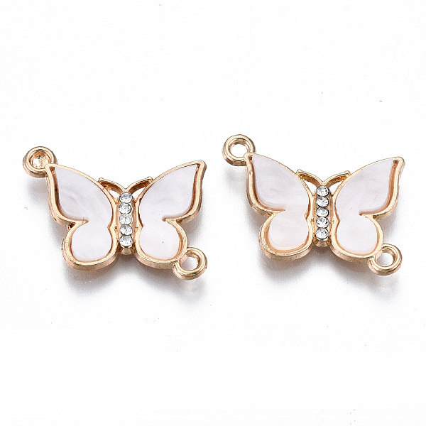 PandaHall Eco-Friendly Alloy Micro Pave Clear Cubic Zirconia Links Connectors, with Acrylic Cadmium Free & Lead Free & Nickel Free...
PandaHall Eco-Friendly Alloy Micro Pave Clear Cubic Zirconia Links Connectors, with Acrylic Cadmium Free & Lead Free & Nickel Free...