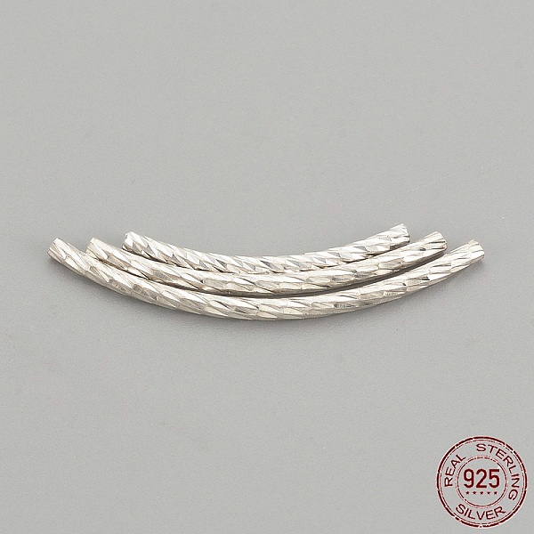 PandaHall 925 Sterling Silver Beads, Tube, Fancy Cut, Silver, 25x1.5mm, Hole: 1mm Sterling Silver Tube Silver
PandaHall 925 Sterling Silver Beads, Tube, Fancy Cut, Silver, 25x1.5mm, Hole: 1mm Sterling Silver Tube Silver