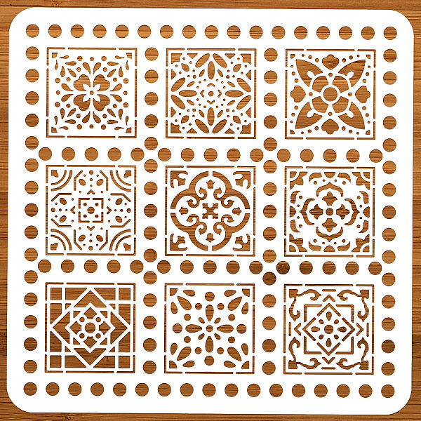 PandaHall Checkerboard Pattern Painting Stencil, 11.81x11.81 Inch Reusable DIY Art and Craft Stencils Hollow Out Drawing Painting Template...
PandaHall Checkerboard Pattern Painting Stencil, 11.81x11.81 Inch Reusable DIY Art and Craft Stencils Hollow Out Drawing Painting Template...