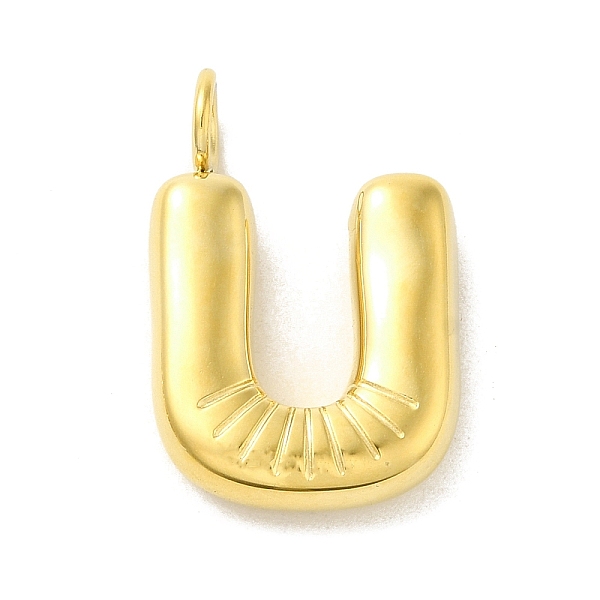 PandaHall 304 Stainless Steel Pendants, Real 14K Gold Plated, Balloon Letter Charms, Bubble Puff Initial Charms, Letter U, 24x16x5mm, Hole...
PandaHall 304 Stainless Steel Pendants, Real 14K Gold Plated, Balloon Letter Charms, Bubble Puff Initial Charms, Letter U, 24x16x5mm, Hole...