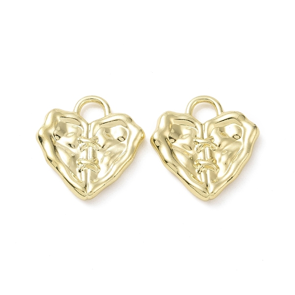 PandaHall Alloy Pendants, Textured, Heart, Light Gold, 19x18x3mm, Hole: 4x4mm Alloy Heart
PandaHall Alloy Pendants, Textured, Heart, Light Gold, 19x18x3mm, Hole: 4x4mm Alloy Heart