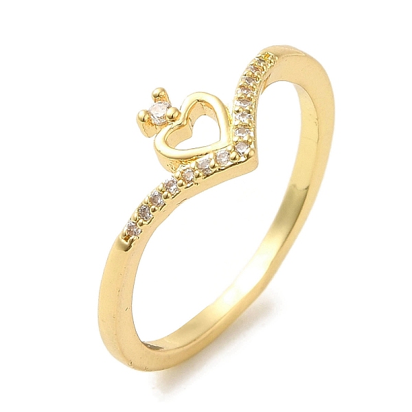 PandaHall Brass Micro Pave Cubic Zirconia Rings for Women, Long-Lasting Plated, Heart, Golden, Inner Diameter: 16mm Brass+Cubic Zirconia...
PandaHall Brass Micro Pave Cubic Zirconia Rings for Women, Long-Lasting Plated, Heart, Golden, Inner Diameter: 16mm Brass+Cubic Zirconia...