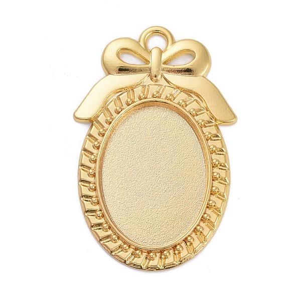 PandaHall Alloy Pendant Cabochon Settings, Plain Edge Bezel Cups, Oval with Bowknot, Golden, Tray: 25x18mm, 44x29x2.5mm, Hole: 3.5mm Alloy...
PandaHall Alloy Pendant Cabochon Settings, Plain Edge Bezel Cups, Oval with Bowknot, Golden, Tray: 25x18mm, 44x29x2.5mm, Hole: 3.5mm Alloy...