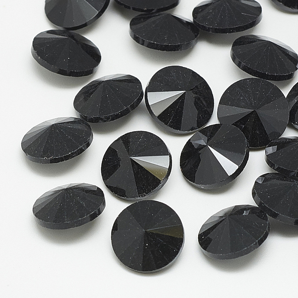 PandaHall Pointed Back Glass Rhinestone Cabochons, Rivoli Rhinestone, Faceted, Cone, Jet, 18x8.5~9mm Glass Rhinestone Cone Black
PandaHall Pointed Back Glass Rhinestone Cabochons, Rivoli Rhinestone, Faceted, Cone, Jet, 18x8.5~9mm Glass Rhinestone Cone Black