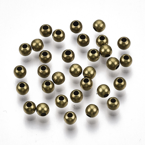 PandaHall Brass Beads, Round, Nickel Free, Unplated, 4x3.5mm, Hole: 1.5mm Brass Round
PandaHall Brass Beads, Round, Nickel Free, Unplated, 4x3.5mm, Hole: 1.5mm Brass Round