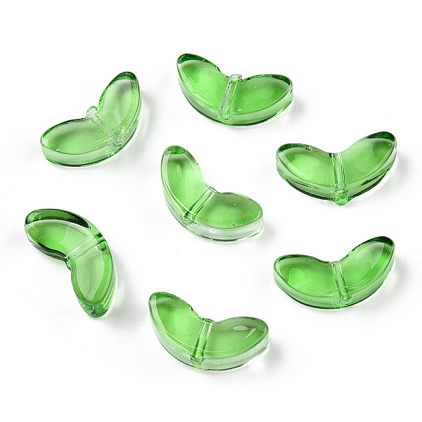 PandaHall Spray Painted Transparent Glass Beads, Leaf, Lime Green, 6.5x14x4.5mm, Hole: 1mm Glass Leaf
PandaHall Spray Painted Transparent Glass Beads, Leaf, Lime Green, 6.5x14x4.5mm, Hole: 1mm Glass Leaf