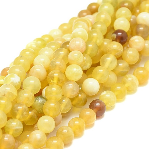 PandaHall Natural Yellow Opal Beads Strands, Round, Grade A, 8mm, Hole: 0.8mm, about 50pcs/strand, 15.35 inch(39cm) Yellow Opal Round
PandaHall Natural Yellow Opal Beads Strands, Round, Grade A, 8mm, Hole: 0.8mm, about 50pcs/strand, 15.35 inch(39cm) Yellow Opal Round