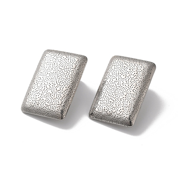 PandaHall 304 Stainless Stud Earring Findings, with Vertical Loops, Stainless Steel Color, Rectangle, 25x17mm, Hole: 2.5mm, Pin: 0.8mm 304...
PandaHall 304 Stainless Stud Earring Findings, with Vertical Loops, Stainless Steel Color, Rectangle, 25x17mm, Hole: 2.5mm, Pin: 0.8mm 304...