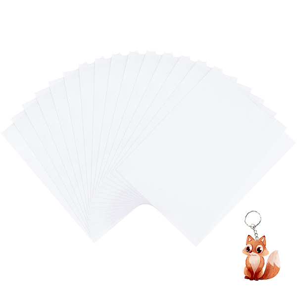 PandaHall Resin Heat Shrink Sheets Film, For DIY Jewelry Making and Drawing Craft, Snow, 291x212x0.3mm Resin White
PandaHall Resin Heat Shrink Sheets Film, For DIY Jewelry Making and Drawing Craft, Snow, 291x212x0.3mm Resin White