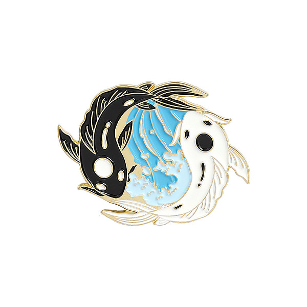 PandaHall Creative Zinc Alloy Brooches, Enamel Lapel Pin, with Iron Butterfly Clutches or Rubber Clutches, Fish, Golden, Colorful, 28x30mm...
PandaHall Creative Zinc Alloy Brooches, Enamel Lapel Pin, with Iron Butterfly Clutches or Rubber Clutches, Fish, Golden, Colorful, 28x30mm...