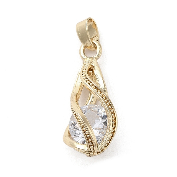 PandaHall Brass Pendants, with Glass, Long-Lasting Plated, Teardrop Charm, Golden, 24x10.5mm, Hole: 3x2.5mm Brass+Glass Teardrop Clear
PandaHall Brass Pendants, with Glass, Long-Lasting Plated, Teardrop Charm, Golden, 24x10.5mm, Hole: 3x2.5mm Brass+Glass Teardrop Clear