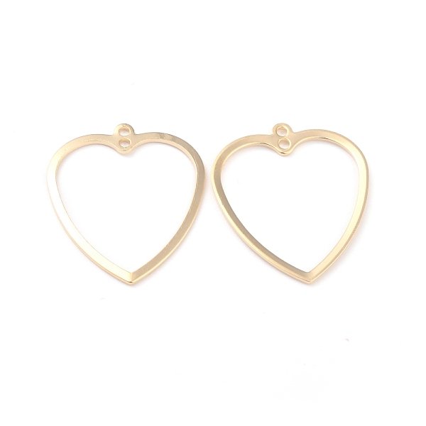 PandaHall Brass Pendants, Long-Lasting Plated, Heart, Real 24K Gold Plated, 26x22x1mm, Hole: 1.4mm Brass Heart
PandaHall Brass Pendants, Long-Lasting Plated, Heart, Real 24K Gold Plated, 26x22x1mm, Hole: 1.4mm Brass Heart