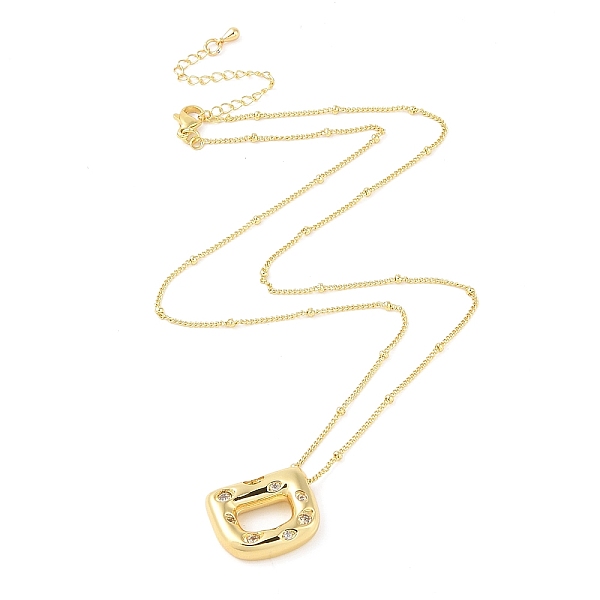 PandaHall Brass Micro Pave Clear Cubic Zirconia Pendant Necklaces, Letter D, 17.72 inch(450mm), Letter D: 21x17mm Cubic Zirconia Letter D...
PandaHall Brass Micro Pave Clear Cubic Zirconia Pendant Necklaces, Letter D, 17.72 inch(450mm), Letter D: 21x17mm Cubic Zirconia Letter D...