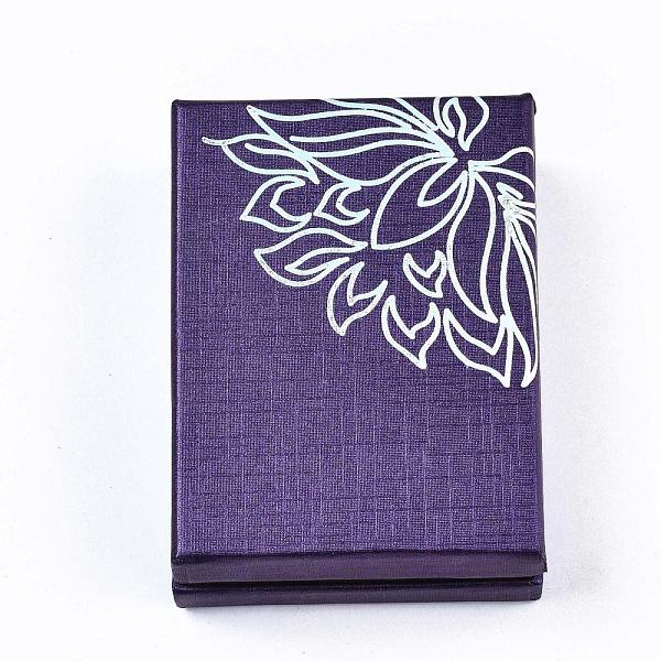 PandaHall Cardboard Jewelry Set Box, for Ring, Earring, Necklace, with Sponge Inside, Rectangle, Purple, 9x6.8x3.3cm Paper Rectangle Purple
PandaHall Cardboard Jewelry Set Box, for Ring, Earring, Necklace, with Sponge Inside, Rectangle, Purple, 9x6.8x3.3cm Paper Rectangle Purple