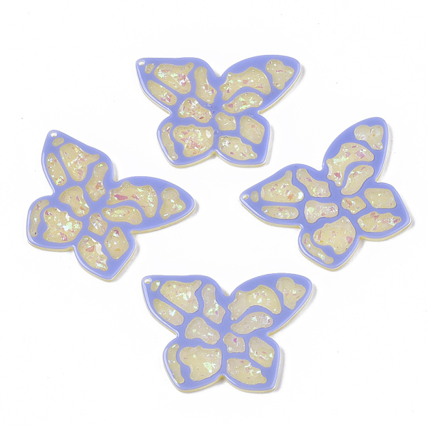 PandaHall Cellulose Acetate(Resin) Pendants, with Glitter Paillette, Butterfly, Coconut Brown, 29x40x2.5mm, Hole: 1.2mm Cellulose Acetate...
PandaHall Cellulose Acetate(Resin) Pendants, with Glitter Paillette, Butterfly, Coconut Brown, 29x40x2.5mm, Hole: 1.2mm Cellulose Acetate...