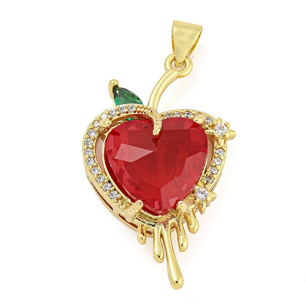 PandaHall Rack Plating Brass Micro Pave Clear Cubic Zirconia Pendants, with Glass, Long-Lasting Plated, Cadmium Free & Lead Free, Real 18K..., Red
PandaHall Rack Plating Brass Micro Pave Clear Cubic Zirconia Pendants, with Glass, Long-Lasting Plated, Cadmium Free & Lead Free, Real 18K..., Red