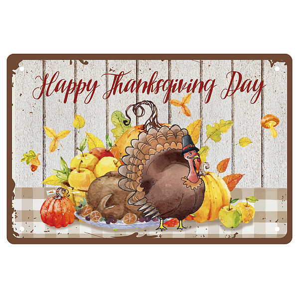 PandaHall CREATCABIN Metal Tin Sign Happy Thanksgiving Funny Turkey Hanging Wall Art Decor Vintage Painting Plaques with Quotes for Party...
PandaHall CREATCABIN Metal Tin Sign Happy Thanksgiving Funny Turkey Hanging Wall Art Decor Vintage Painting Plaques with Quotes for Party...