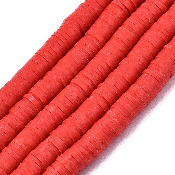 PandaHall Flat Round Handmade Polymer Clay Beads, Disc Heishi Beads for Hawaiian Earring Bracelet Necklace Jewelry Making, Red, 6x1mm, Hole...
PandaHall Flat Round Handmade Polymer Clay Beads, Disc Heishi Beads for Hawaiian Earring Bracelet Necklace Jewelry Making, Red, 6x1mm, Hole...