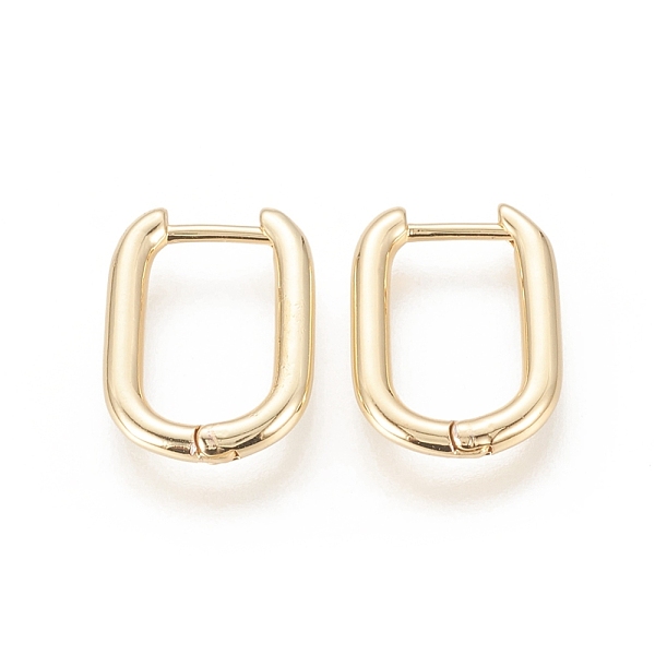PandaHall Brass Huggie Hoop Earrings, Long-Lasting Plated, Oval, Real 18K Gold Plated, 17.5x13x2mm, Pin: 1mm Brass Oval
PandaHall Brass Huggie Hoop Earrings, Long-Lasting Plated, Oval, Real 18K Gold Plated, 17.5x13x2mm, Pin: 1mm Brass Oval
