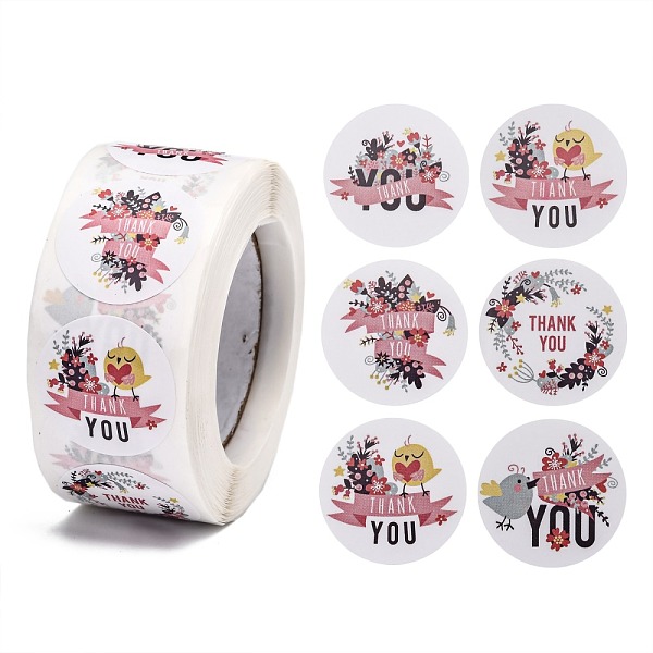 PandaHall 1 Inch Thank You Self-Adhesive Paper Gift Tag Stickers, for Party, Decorative Presents, Flat Round, Word, 25mm, 500pcs/roll Paper..., Multicolor
PandaHall 1 Inch Thank You Self-Adhesive Paper Gift Tag Stickers, for Party, Decorative Presents, Flat Round, Word, 25mm, 500pcs/roll Paper..., Multicolor