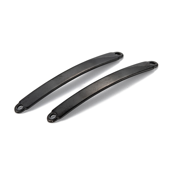PandaHall 304 Stainless Steel Links Connectors, Bending Rectangle, Electrophoresis Black, 45x5x1mm, Hole: 1.9mm 304 Stainless Steel...
PandaHall 304 Stainless Steel Links Connectors, Bending Rectangle, Electrophoresis Black, 45x5x1mm, Hole: 1.9mm 304 Stainless Steel...