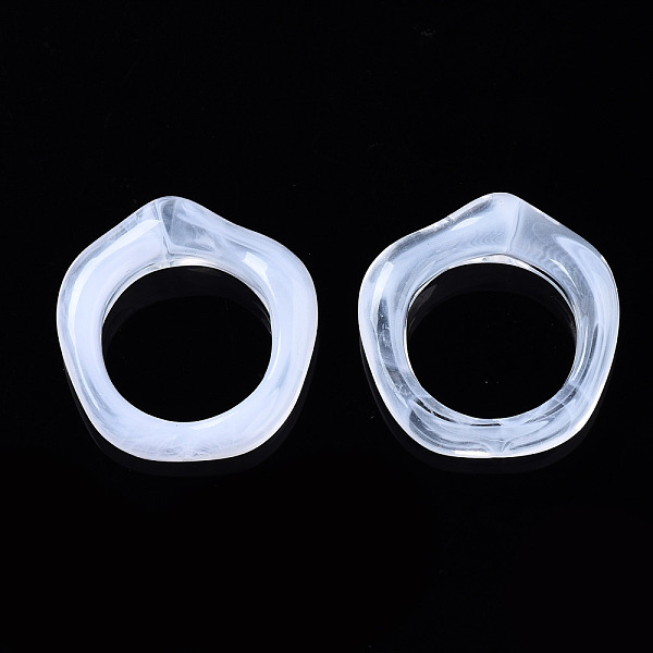 PandaHall Transparent Acrylic Linking Rings, Two-Tone, Ring, Clear, 29x26x6mm, about 310pcs/500g Acrylic Ring Clear
PandaHall Transparent Acrylic Linking Rings, Two-Tone, Ring, Clear, 29x26x6mm, about 310pcs/500g Acrylic Ring Clear