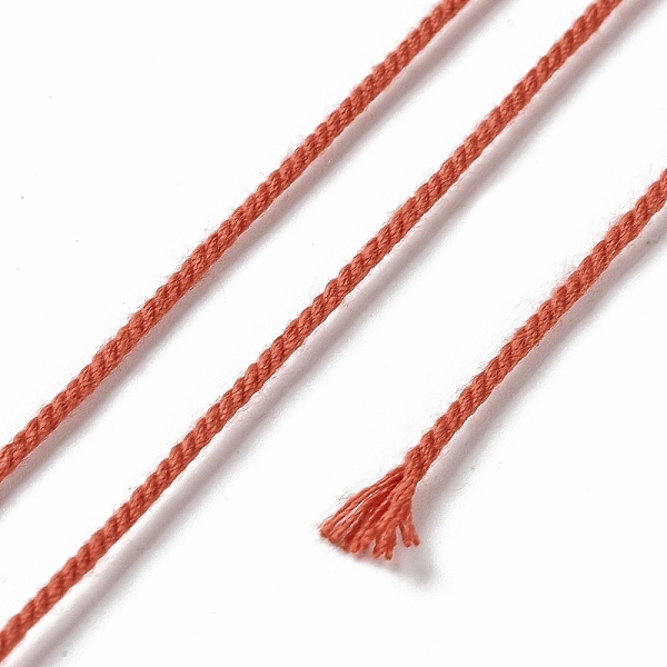 PandaHall Polyester Twisted Cord, Round, for DIY Jewelry Making, FireBrick, 1.2mm, about 38.28 Yards(35m)/Roll Polyester Red
PandaHall Polyester Twisted Cord, Round, for DIY Jewelry Making, FireBrick, 1.2mm, about 38.28 Yards(35m)/Roll Polyester Red