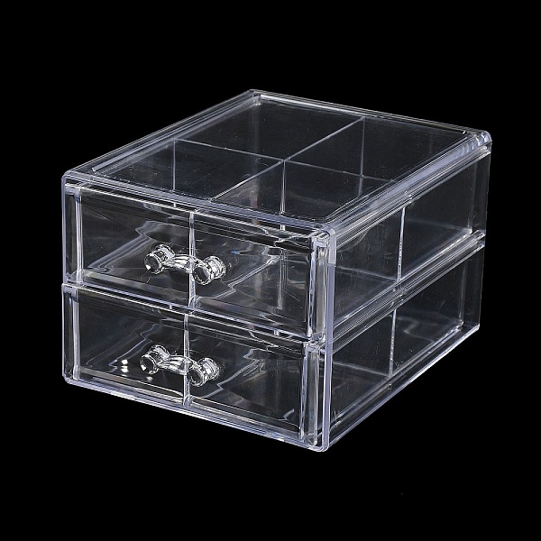 PandaHall 4-Grid Acrylic Jewelry Storage Drawer Boxes, Desktop 2-Tier Jewelry Case for Earrings, Rings, Bracelets, Tabletop Organizer Holder..., Clear
PandaHall 4-Grid Acrylic Jewelry Storage Drawer Boxes, Desktop 2-Tier Jewelry Case for Earrings, Rings, Bracelets, Tabletop Organizer Holder..., Clear