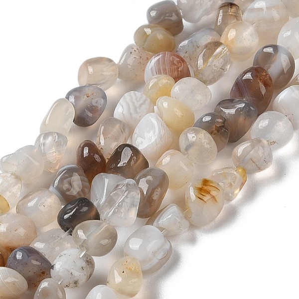 PandaHall Natural Botswana Agate Beads Strands, Nuggets, Tumbled Stone, 3.5~6.5x4~7x4~6.5mm, Hole: 0.8mm, 15.55''(39.5cm) Botswana Agate...
PandaHall Natural Botswana Agate Beads Strands, Nuggets, Tumbled Stone, 3.5~6.5x4~7x4~6.5mm, Hole: 0.8mm, 15.55''(39.5cm) Botswana Agate...
