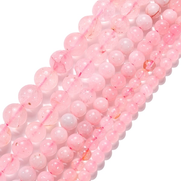 PandaHall Natural Rose Quartz Beads Strands, Round, 4~12mm, Hole: 0.8~1.2mm, about 15 inch~15.5 inch Rose Quartz Round
PandaHall Natural Rose Quartz Beads Strands, Round, 4~12mm, Hole: 0.8~1.2mm, about 15 inch~15.5 inch Rose Quartz Round