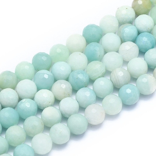 PandaHall Natural Amazonite Beads Strands, Round, Faceted(128 Facets), 8mm, Hole: 1.2mm, about 49pcs/strand, 15.16 inch(38.5cm) Amazonite...
PandaHall Natural Amazonite Beads Strands, Round, Faceted(128 Facets), 8mm, Hole: 1.2mm, about 49pcs/strand, 15.16 inch(38.5cm) Amazonite...