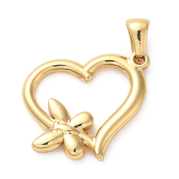 PandaHall Golden Plated 304 Stainless Steel Pendants, Insect Theme Charms, Heart, 20x23.5x3mm, Hole: 6x3mm 304 Stainless Steel Heart
PandaHall Golden Plated 304 Stainless Steel Pendants, Insect Theme Charms, Heart, 20x23.5x3mm, Hole: 6x3mm 304 Stainless Steel Heart