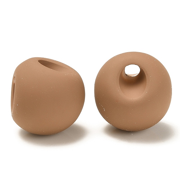PandaHall Rubberized Acrylic Beads, Round, Top Drilled, Camel, 18x18x18mm, Hole: 3mm Acrylic Round Brown
PandaHall Rubberized Acrylic Beads, Round, Top Drilled, Camel, 18x18x18mm, Hole: 3mm Acrylic Round Brown