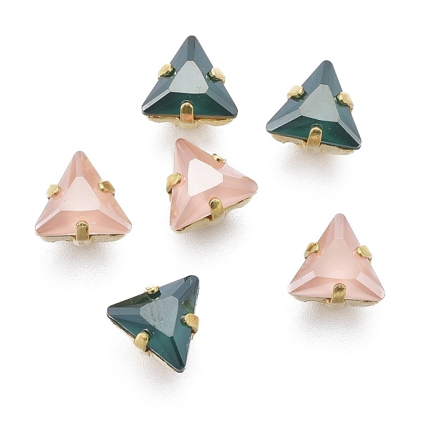 PandaHall Sew on Rhinestone, Glass Rhinestone, with Golden Tone Brass Prong Settings, Garments Accessories, Triangle, Mixed Color..., Multicolor
PandaHall Sew on Rhinestone, Glass Rhinestone, with Golden Tone Brass Prong Settings, Garments Accessories, Triangle, Mixed Color..., Multicolor