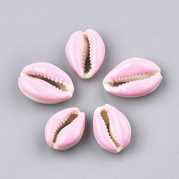 PandaHall Natural Cowrie Shell Beads, with Enamel, No Hole/Undrilled, Pink, 20~26x13~18x5~7mm Cowrie Shell Shell Shape Pink
PandaHall Natural Cowrie Shell Beads, with Enamel, No Hole/Undrilled, Pink, 20~26x13~18x5~7mm Cowrie Shell Shell Shape Pink