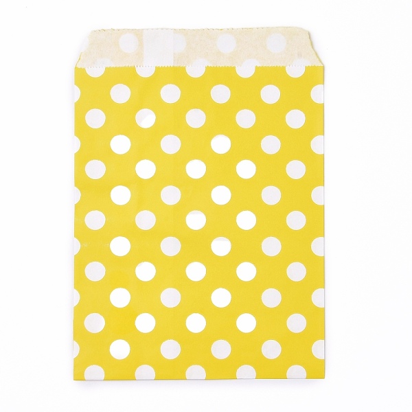 PandaHall Kraft Paper Bags, No Handles, Food Storage Bags, Polka Dot Pattern, Yellow, 18x13cm Paper Polka Dot Yellow
PandaHall Kraft Paper Bags, No Handles, Food Storage Bags, Polka Dot Pattern, Yellow, 18x13cm Paper Polka Dot Yellow