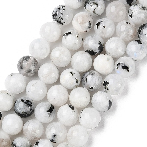 PandaHall Natural Rainbow Moonstone Beads Strands, Round, 8mm, Hole: 0.8mm, about 47pcs/strand, 15.39''(39.1cm) Rainbow Moonstone Round
PandaHall Natural Rainbow Moonstone Beads Strands, Round, 8mm, Hole: 0.8mm, about 47pcs/strand, 15.39''(39.1cm) Rainbow Moonstone Round