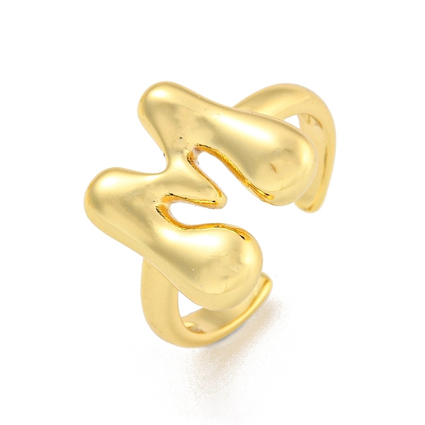 PandaHall Brass Letter Open Cuff Rings for Women, Adjustable, Real 18K Gold Plated, Letter M, 15~16.5x7~16.5mm Brass Letter M
PandaHall Brass Letter Open Cuff Rings for Women, Adjustable, Real 18K Gold Plated, Letter M, 15~16.5x7~16.5mm Brass Letter M