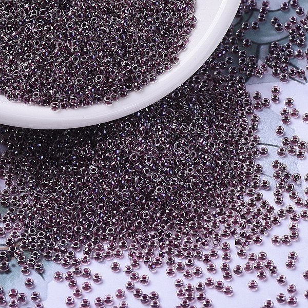 PandaHall MIYUKI Round Rocailles Beads, Japanese Seed Beads, 11/0, (RR3208) Magic Purple Cranberry Lined Crystal, 2x1.3mm, Hole: 0.8mm...
PandaHall MIYUKI Round Rocailles Beads, Japanese Seed Beads, 11/0, (RR3208) Magic Purple Cranberry Lined Crystal, 2x1.3mm, Hole: 0.8mm...
