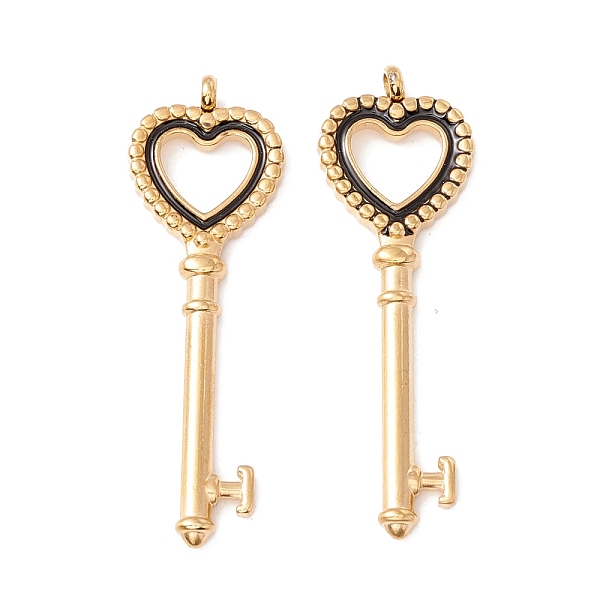 PandaHall Vacuum Plating 304 Stainless Steel Enamel Pendants, Light Gold, Heart Kay, Mixed Color, 48x15x4mm, Hole: 2.5mm Stainless..., Multicolor
PandaHall Vacuum Plating 304 Stainless Steel Enamel Pendants, Light Gold, Heart Kay, Mixed Color, 48x15x4mm, Hole: 2.5mm Stainless..., Multicolor