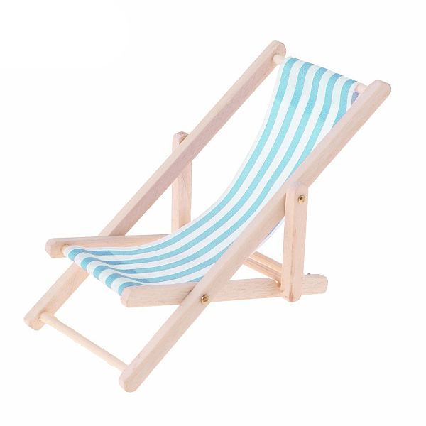 PandaHall Miniature Foldable Wooden Beach Lounge Chair Display Decorations, with Cloth, for Dollhouse Decor, Dodger Blue, 110x50mm Wood...
PandaHall Miniature Foldable Wooden Beach Lounge Chair Display Decorations, with Cloth, for Dollhouse Decor, Dodger Blue, 110x50mm Wood...
