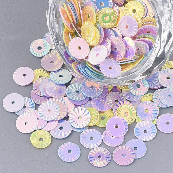 PandaHall Ornament Accessories, PVC Plastic Paillette/Sequins Beads, Flat Round, Mixed Color, 6.5x0.4mm, Hole: 1mm, about 850pcs/bag PVC..., Multicolor
PandaHall Ornament Accessories, PVC Plastic Paillette/Sequins Beads, Flat Round, Mixed Color, 6.5x0.4mm, Hole: 1mm, about 850pcs/bag PVC..., Multicolor