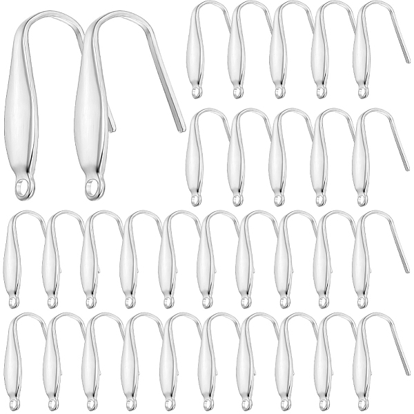 PandaHall Beebeecraft 100Pcs 304 Stainless Steel Earring Hooks, Ear Wire with Loops, Stainless Steel Color, 20x9x4.5mm, 5 Gauge, Hole: 1.4mm...
PandaHall Beebeecraft 100Pcs 304 Stainless Steel Earring Hooks, Ear Wire with Loops, Stainless Steel Color, 20x9x4.5mm, 5 Gauge, Hole: 1.4mm...