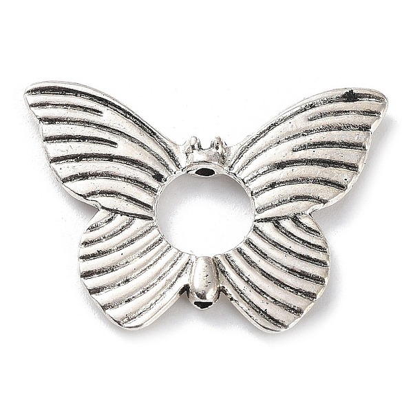 PandaHall Alloy Bead Frame, Butterfly, Antique Silver, 19x26.5x1.5mm, Hole: 1.2mm Alloy Butterfly
PandaHall Alloy Bead Frame, Butterfly, Antique Silver, 19x26.5x1.5mm, Hole: 1.2mm Alloy Butterfly