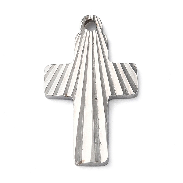 PandaHall 304 Stainless Steel Pendants, Cross Charm, Stainless Steel Color, 22x13x1.9mm, Hole: 1.6mm 304 Stainless Steel Cross
PandaHall 304 Stainless Steel Pendants, Cross Charm, Stainless Steel Color, 22x13x1.9mm, Hole: 1.6mm 304 Stainless Steel Cross