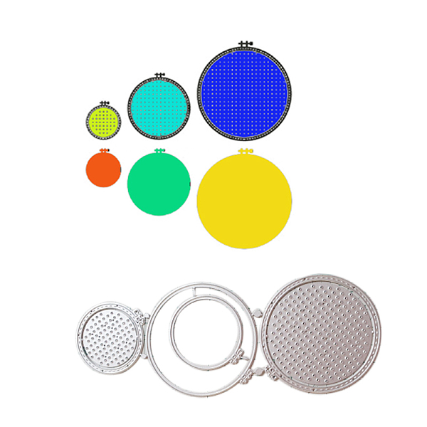 PandaHall Round Locket Cage Carbon Steel Cutting Dies Stencils, for DIY Scrapbooking/Photo Album, Decorative Embossing DIY Paper Card, Matte...
PandaHall Round Locket Cage Carbon Steel Cutting Dies Stencils, for DIY Scrapbooking/Photo Album, Decorative Embossing DIY Paper Card, Matte...