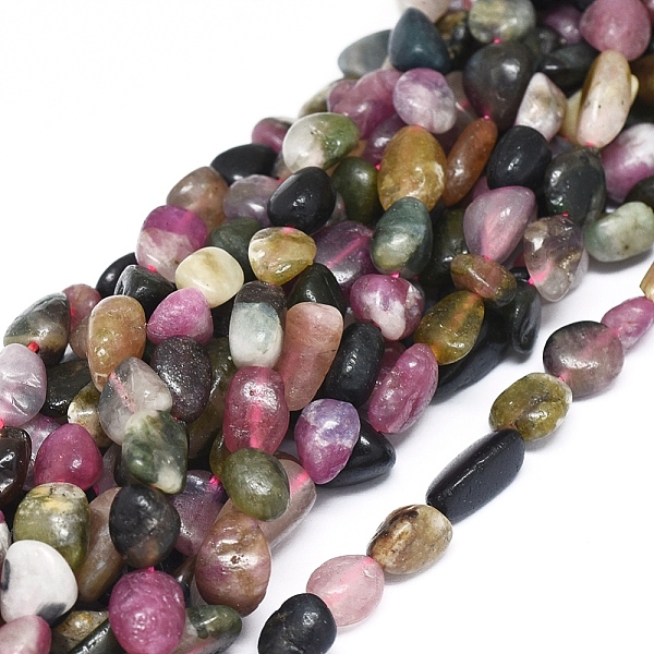 PandaHall Natural Tourmaline Beads Strands, Nuggets, 8~12x5~8x4~5mm, Hole: 0.8mm, about 47pcs/Strand, 15.75 inch(40cm) Tourmaline Nuggets
PandaHall Natural Tourmaline Beads Strands, Nuggets, 8~12x5~8x4~5mm, Hole: 0.8mm, about 47pcs/Strand, 15.75 inch(40cm) Tourmaline Nuggets