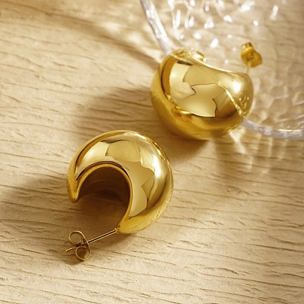 PandaHall 304 Stainless Steel Stud Earrings, Teardrop, Golden, No Size 304 Stainless Steel Teardrop
PandaHall 304 Stainless Steel Stud Earrings, Teardrop, Golden, No Size 304 Stainless Steel Teardrop